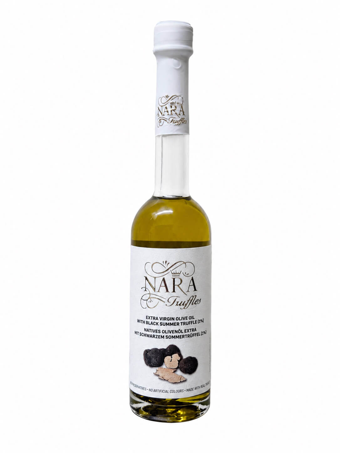 Natives Olivenöl Extra mit schwarzem Trüffel 1% — 100ml
